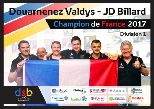 CHAMPION DE FRANCE 2017 - DIVISION 1