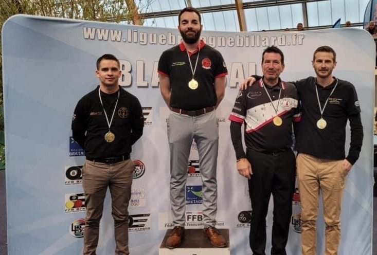 Podium Mixte Challenger : Jean-Michel Josse, Anthony Le Doussal, Cédric Leguennec, Guillaume Charlier