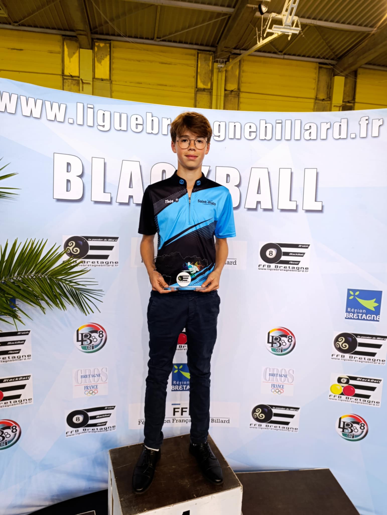 Champion U18 Théo Leffray