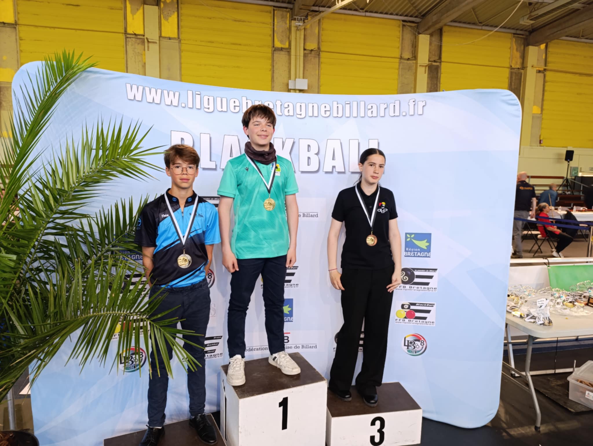 Podium U15