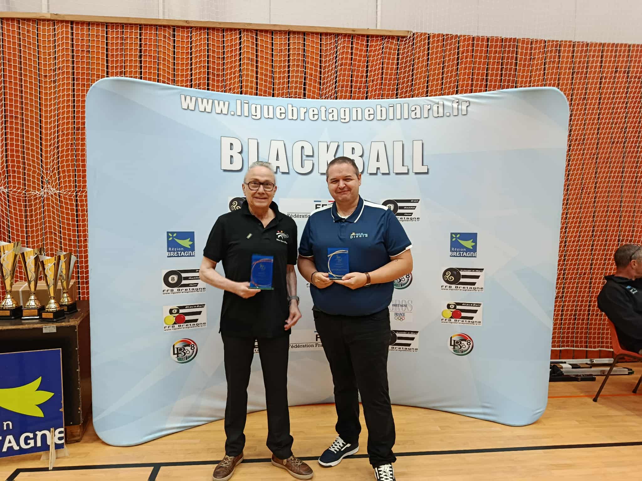 Eric Le nan (finaiste), Ludovic Creach (Vainqueur), compétition Handi