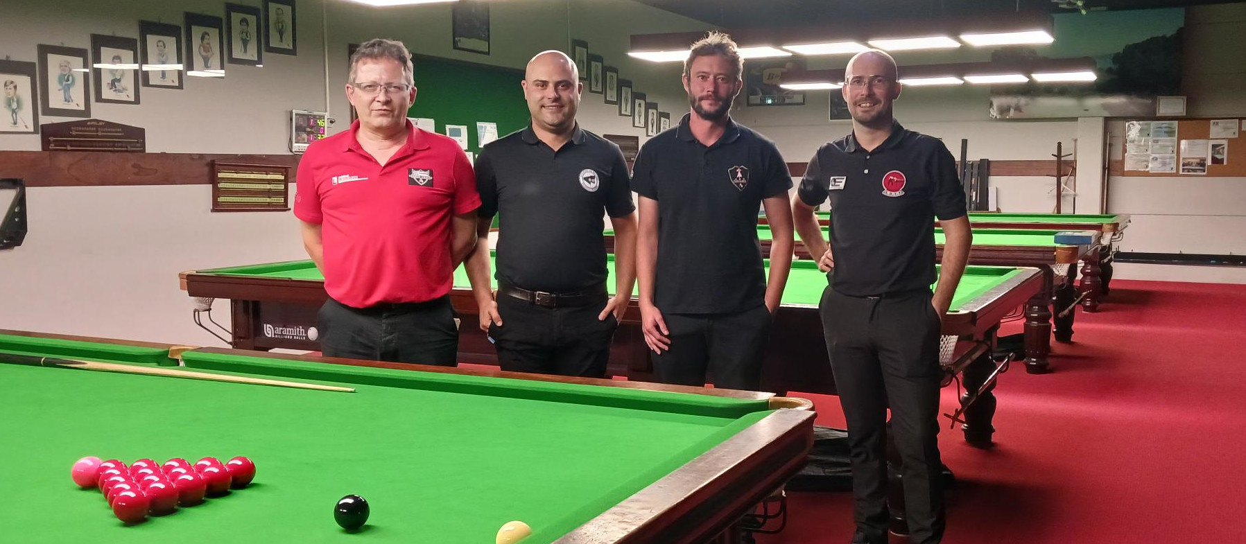 demi finalistes tournoi n°1 snooker D1