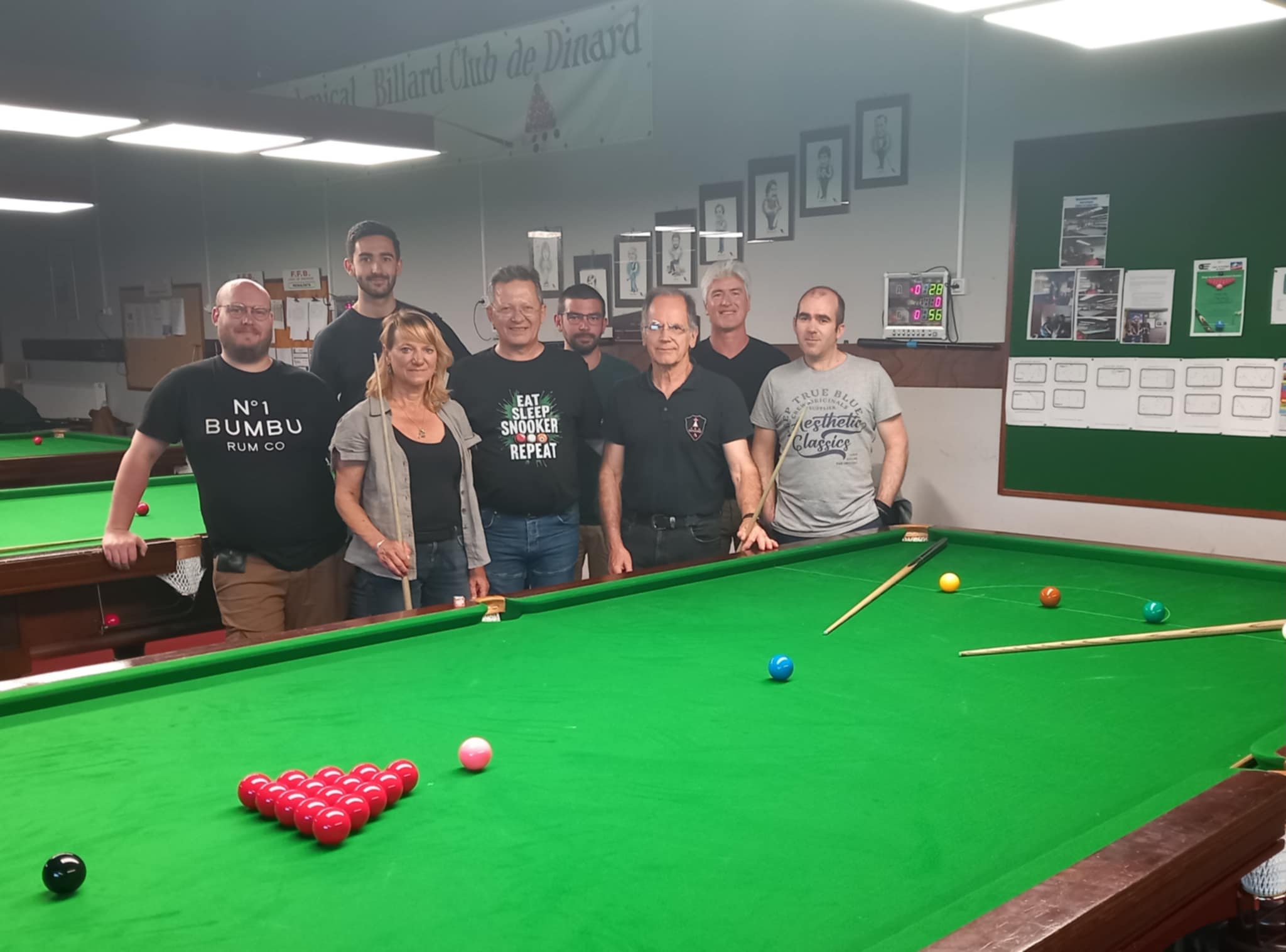Stage de perfectionnement snooker à Dinard