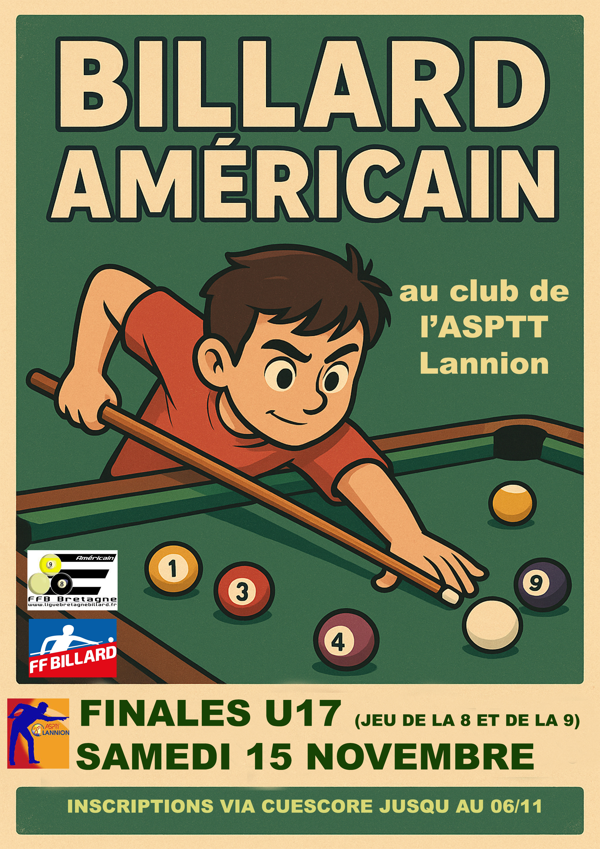Finales U17 à l'ASPTT Lannion